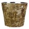 Darice 5" Round Tapered Birch Bark Flower Pot Container and Planter